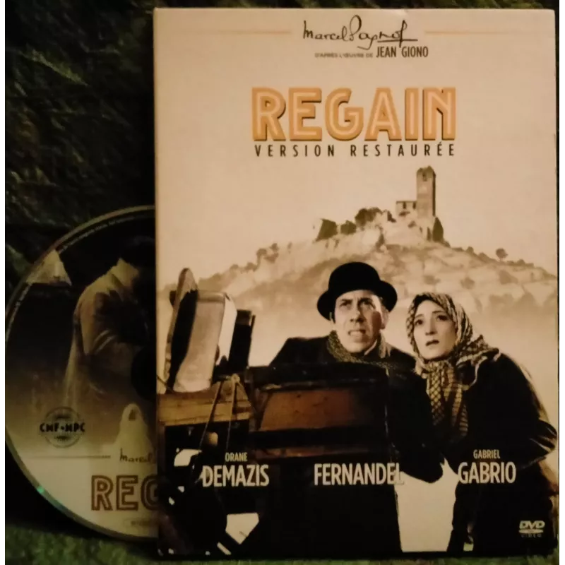 Regain - Marcel Pagnol - Fernandel Film Coffret 1 DVD 1937 Remasterisé