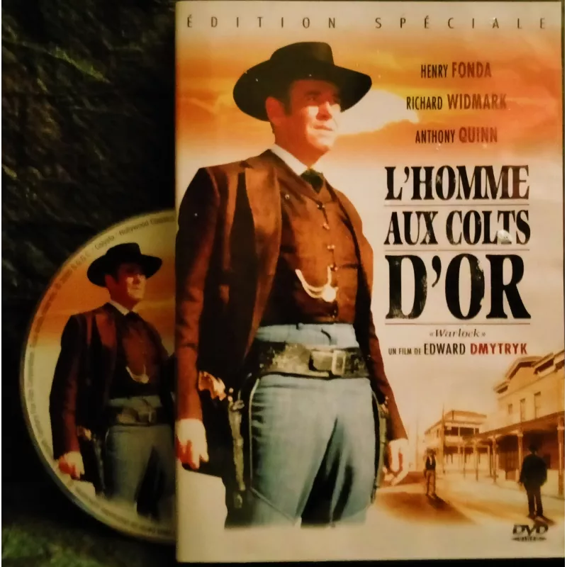 L'homme aux colts d'or - Edward Dmytryk - Henry Fonda - Richard Widmark - Anthony Quinn  Film DVD 1959