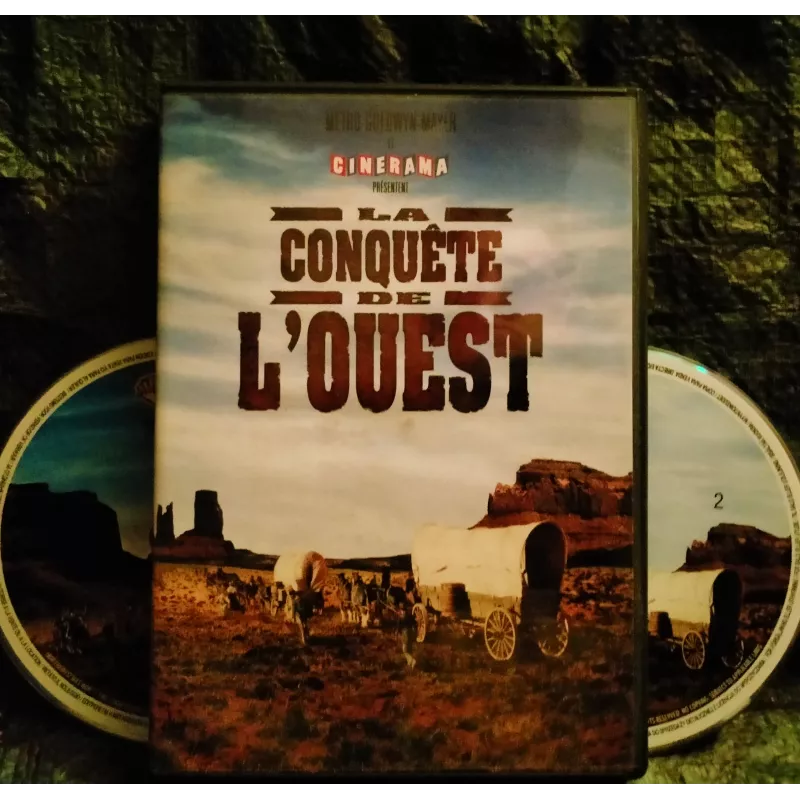 DVD La conquête de l'Ouest - Hathaway John Ford Fonda Stewart Wayne Peck Peppard Film Collector 1962
