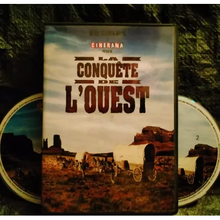 DVD La conquête de l'Ouest - Hathaway John Ford Fonda Stewart Wayne Peck Peppard Film Collector 1962