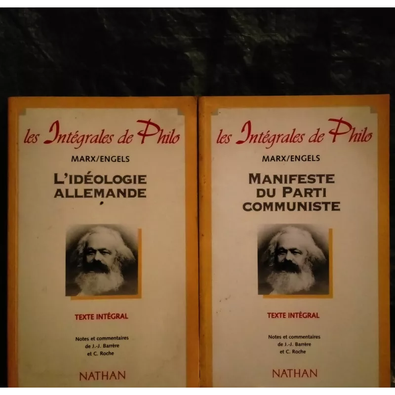 Marx et Engels Pack 2 Livres