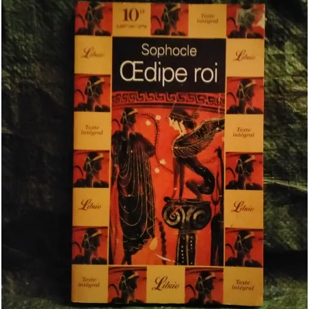 Oedipe roi - Sophocle Livre