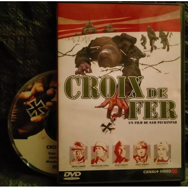 Croix de fer - Sam Peckinpah - James Mason - James Coburn Film DVD 1977