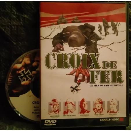 Croix de fer - Sam Peckinpah - James Mason - James Coburn Film DVD 1977