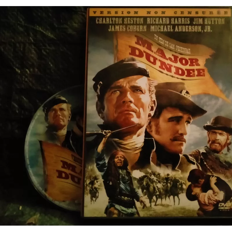 Major Dundee - Sam Peckinpah - Charlton Heston - Richard Harris - James Coburn  Film DVD 1965
