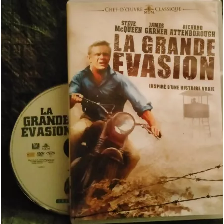 DVD La grande évasion - Sturges McQueen Pleasence Bronson Coburn Film 1963