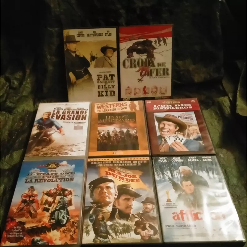 James Coburn Pack 8 Films DVD