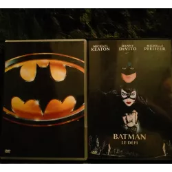 DVD Batman Pack 2 Films Burton Nicholson Keaton Pfeiffer