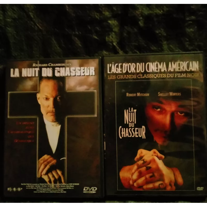 DVD La nuit du chasseur Pack 2 Films Mitchum Chamberlain