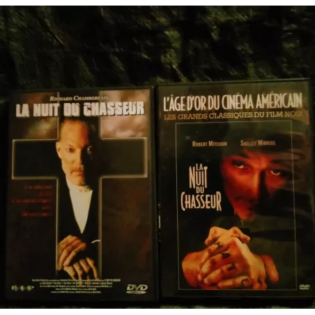La nuit du chasseur Pack 2 Films DVD Mitchum - Chamberlain