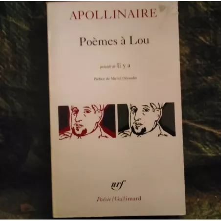 Poèmes à Lou - Apollinaire Livre