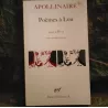 Poèmes à Lou - Apollinaire Livre