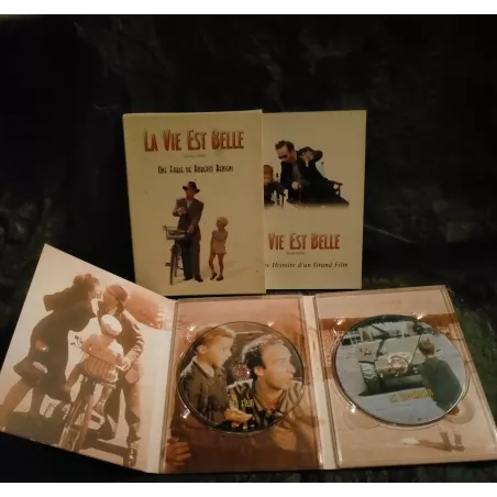 La vie est belle - Roberto Benigni  Film Coffret 2 DVD + Livret 1997