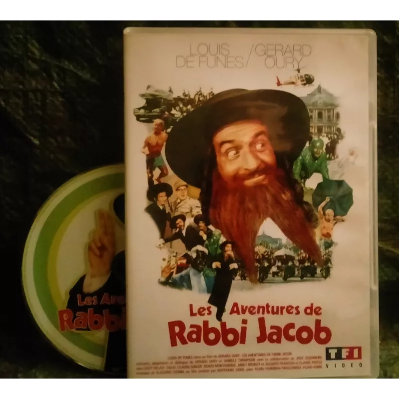 DVD Les aventures de Rabbi Jacob - Oury de Funès Darmon Film VF 1973