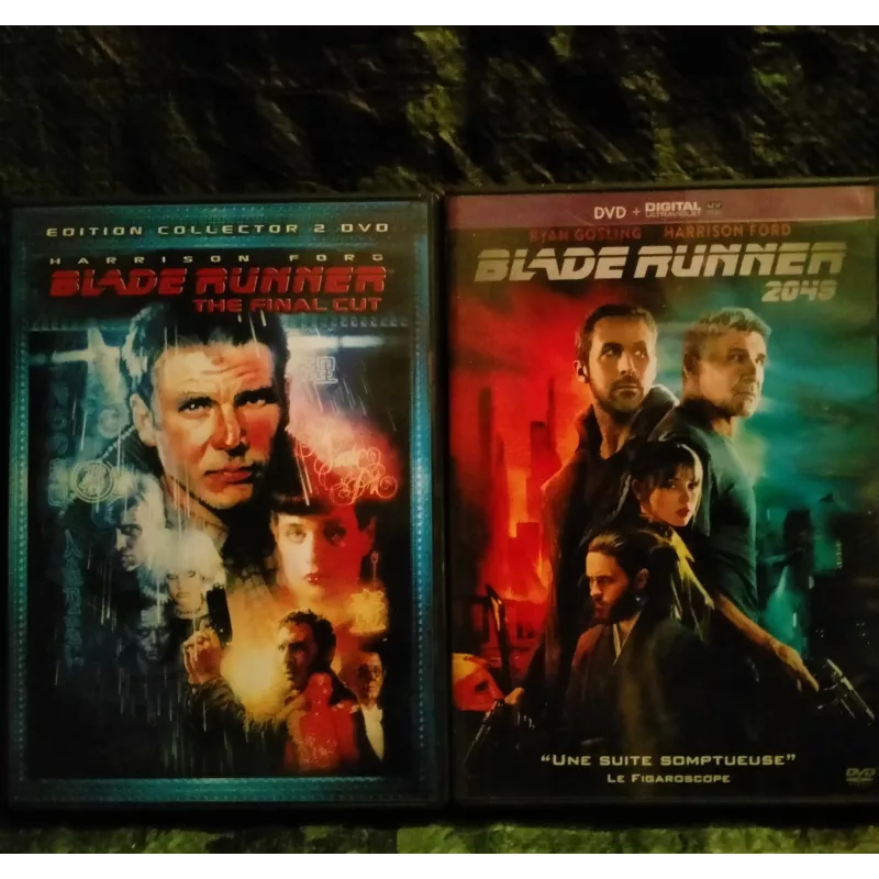 Blade Runner Pack 2 Films DVD VF Ridley Scott Harrison Ford Hauer