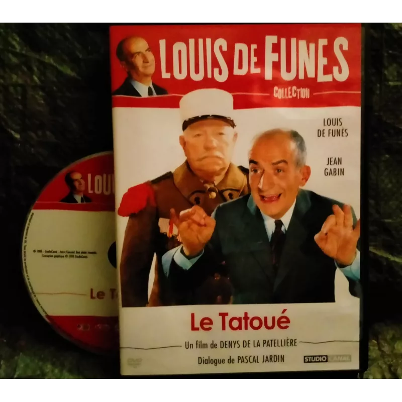 Le Tatoué - Denys de La Patellière - Louis de Funès - Jean Gabin Film DVD 1968