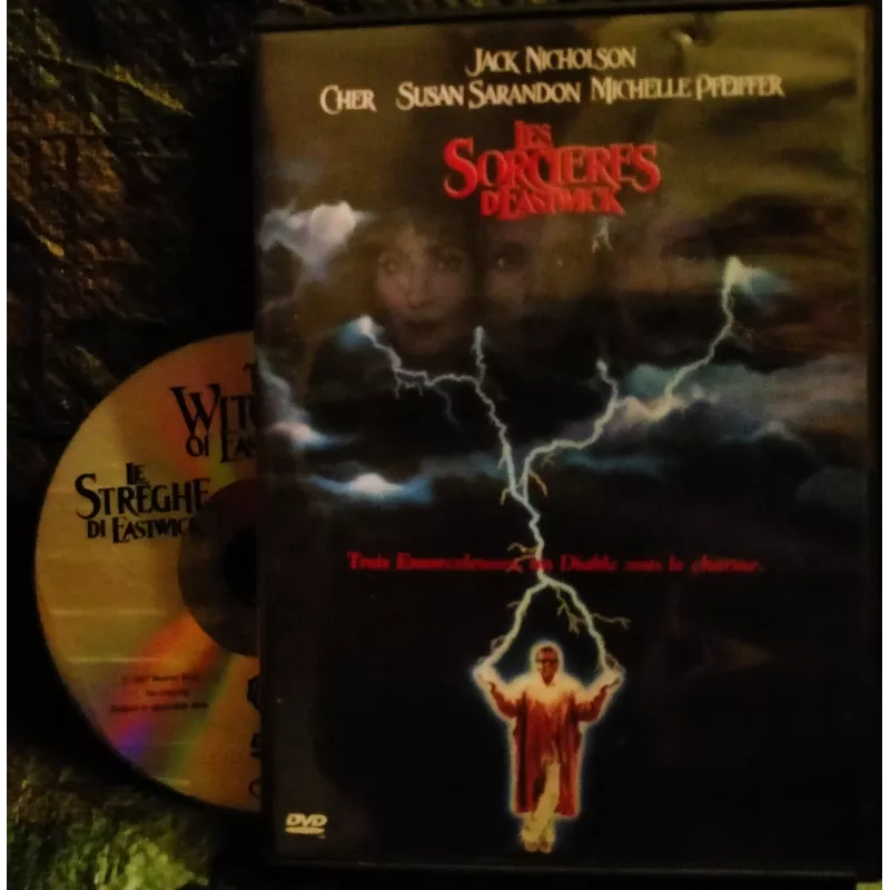 Les sorcières d'Eastwick - Miller Nicholson Cher Sarandon Pfeiffer Film DVD VF 1987