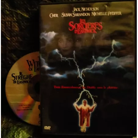 Les sorcières d'Eastwick - George Miller - Jack Nicholson - Cher - Susan Sarandon - Michelle Pfeiffer  Film DVD 1987