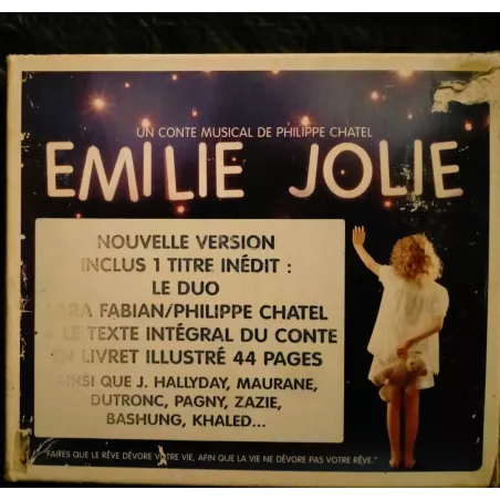 Emilie Jolie - Conte musical de Philippe Chatel - CD 16 Titres