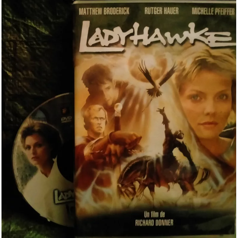 DVD Ladyhawke - Richard Donner Broderick Rutger Hauer Pfeiffer Film 1985