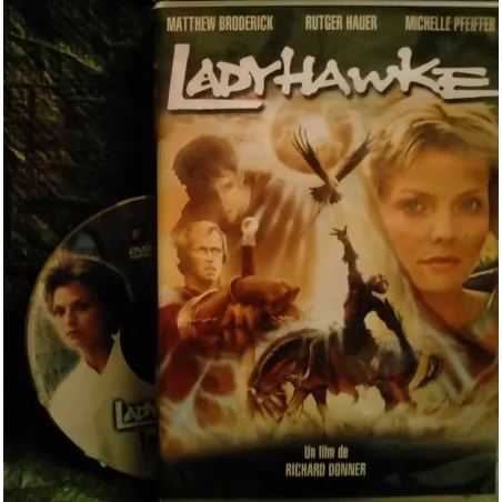 DVD Ladyhawke - Richard Donner Broderick Rutger Hauer Pfeiffer Film 1985