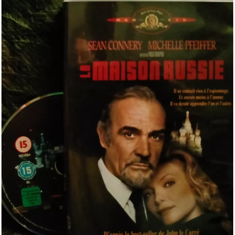 La Maison Russie - Fred Schepisi - Sean Connery - Michelle Pfeiffer - Roy Scheider  Film DVD 1990