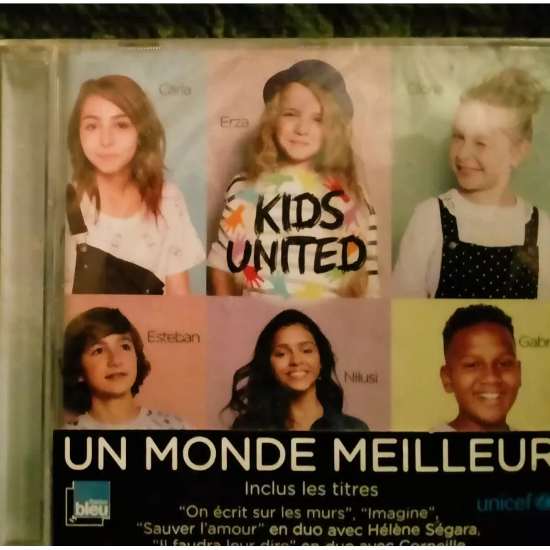 Un monde meilleur - Kids United - CD 12 Titres