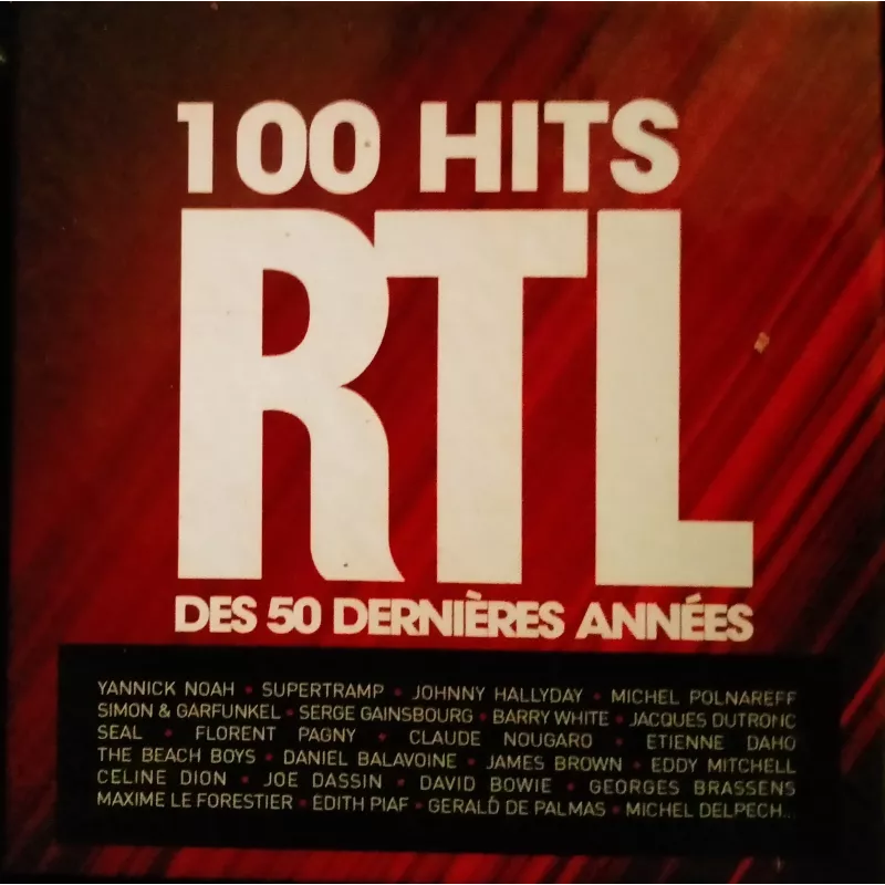 100 Hits RTL - Coffret 5 CD 100 Titres