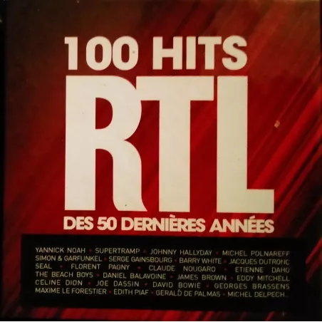 100 Hits RTL - Coffret 5 CD 100 Titres