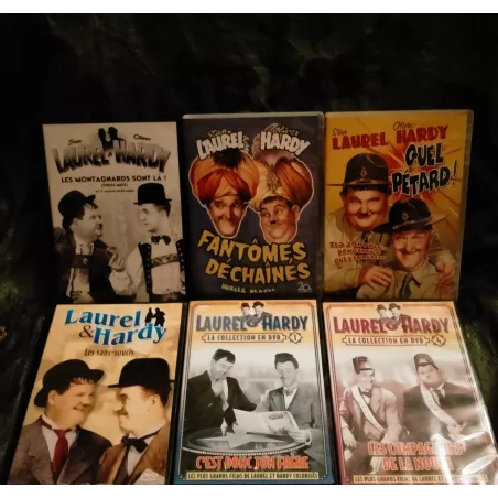 Laurel et Hardy Pack 6 Films DVD
