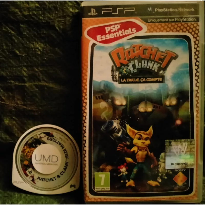 Ratchet and Clank la taille ça compte - Jeu Video PSP