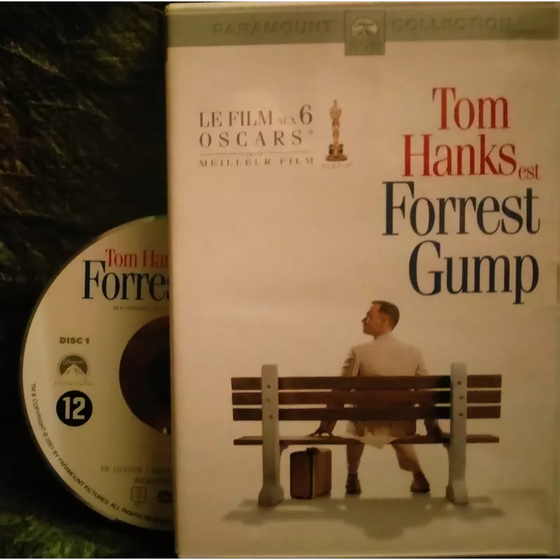 Forrest Gump - Robert Zemeckis - Tom Hanks - Sally Field  Film DVD 1994