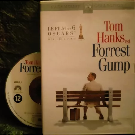 Forrest Gump - Robert Zemeckis - Tom Hanks - Sally Field  Film DVD 1994