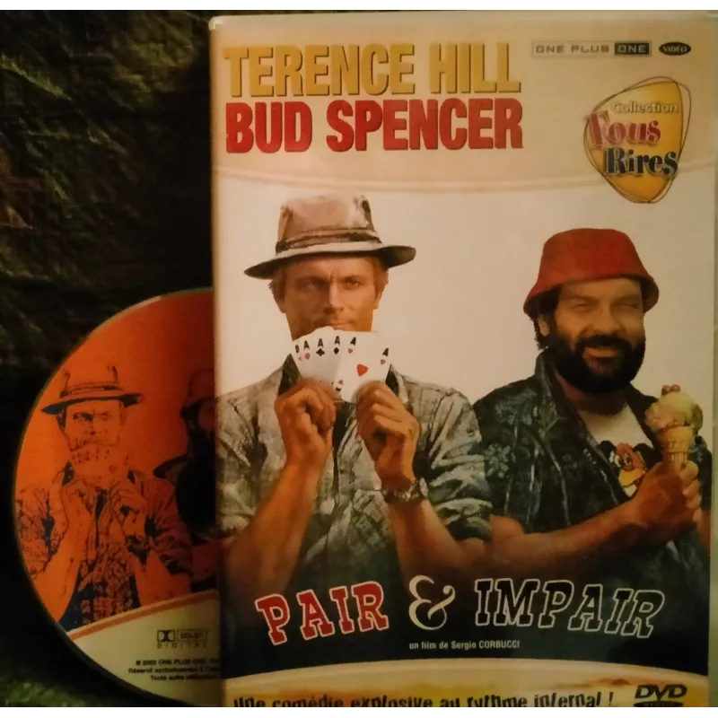 Pair et Impair - Sergio Corbucci - Bud Spencer et Terence Hill  Film DVD 1978