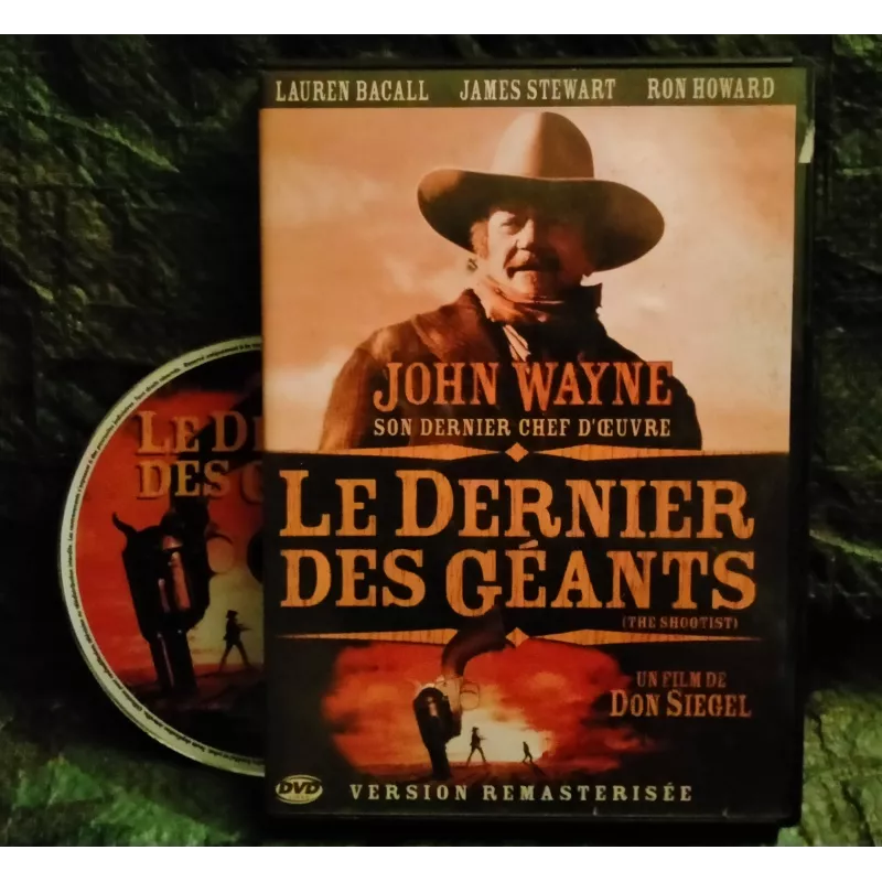 DVD Le dernier des géants - Don Siegel John Wayne Bacall Howard James Stewart Film 1976