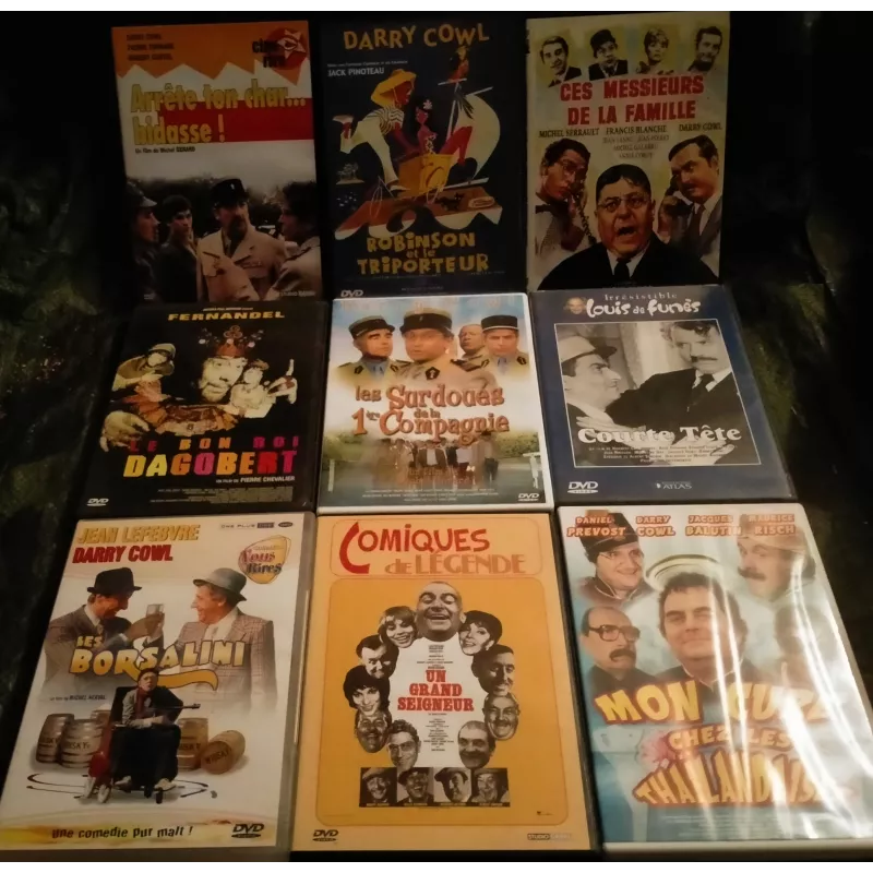 Cowl Pack 9 Films DVD