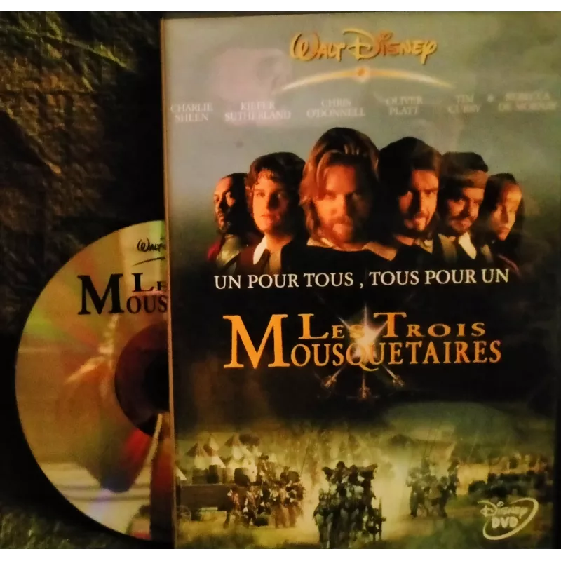 Les trois mousquetaires - Stephen Herek - Charlie Sheen - Kiefer Sutherland  Film DVD 1993