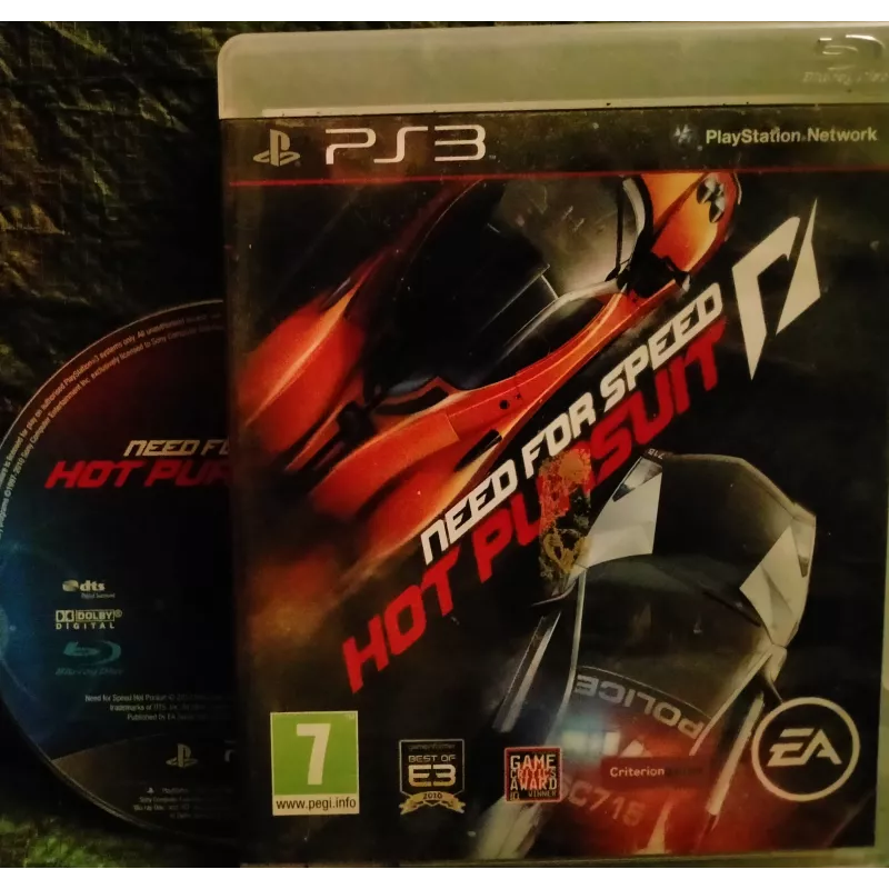 PS3 Need for speed Hot Pursuit - Jeu Video