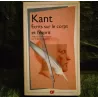 Écrits sur le corps et l'esprit - Emmanuel Kant Livre