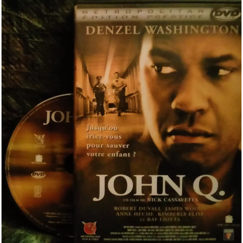 John Q. - Cassavetes Duvall Washington Film DVD VF 2002
