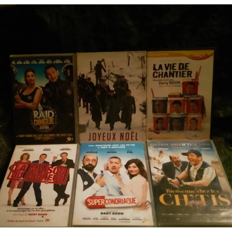 Dany Boon Pack 6 Films 9 DVD