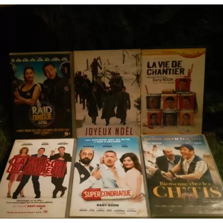 Dany Boon Pack 6 Films 9 DVD