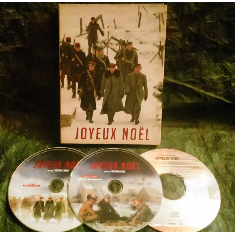 Joyeux Noël - Kruger Canet Brühl Boon Film Coffret 3 DVD VF 2005