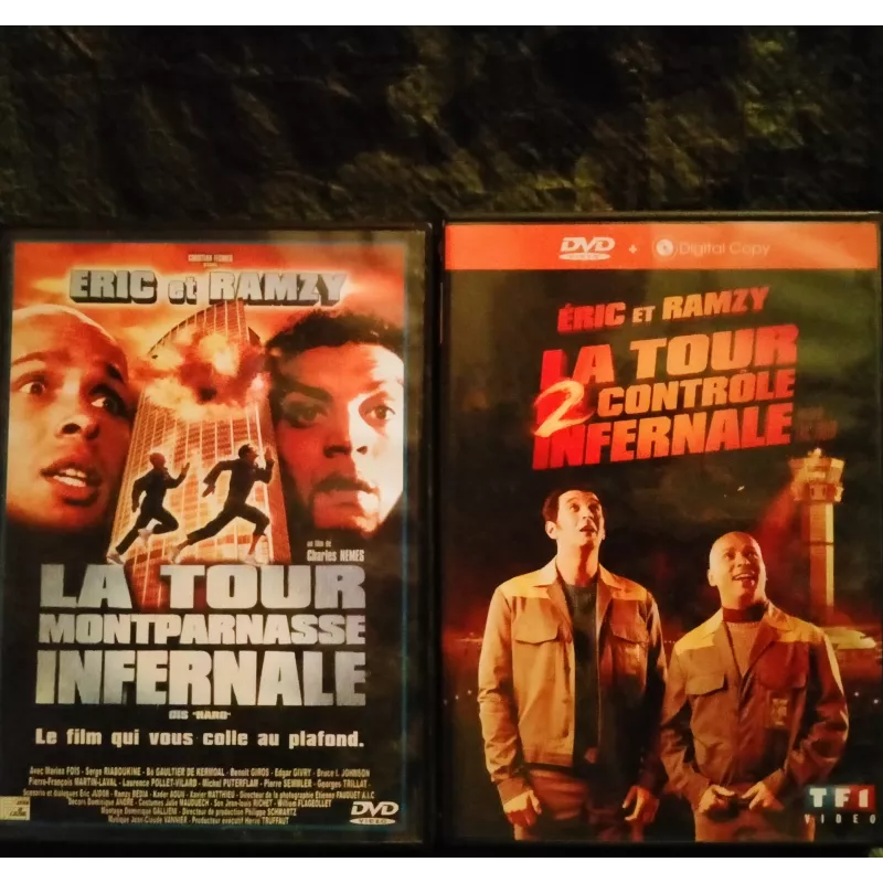 La tour Montparnasse infernale - Pack 2 Films DVD Ramzy Bedia - Eric Judor - Marina Foïs