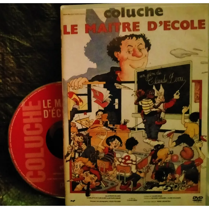 DVD Le maitre d'école -  Berri Coluche Balasko de Turckheim Giraud Film 1981