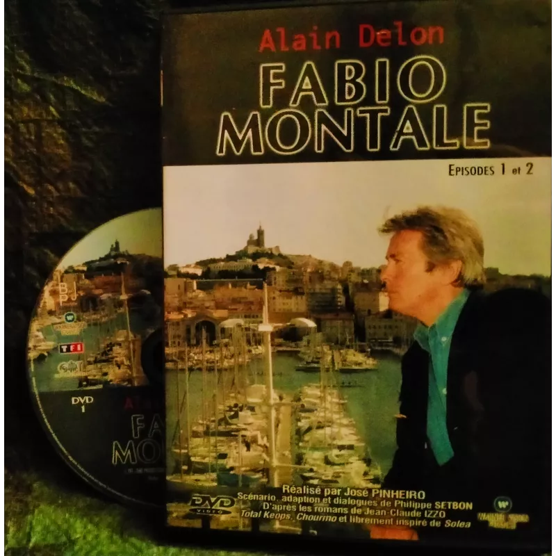 Fabio Montale - Alain Delon  Mini-série DVD 2002 - 2 épisodes
