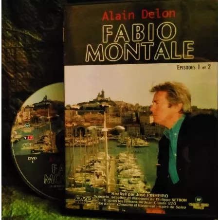 Fabio Montale - Alain Delon  Mini-série DVD 2002 - 2 épisodes
