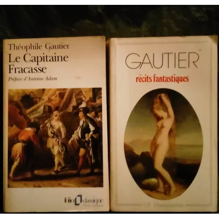 Théophile Gautier Pack 2 Livres