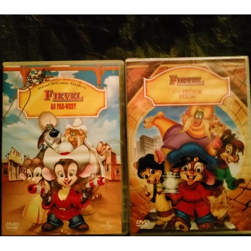 Fievel Pack 2 Films DVD Animation