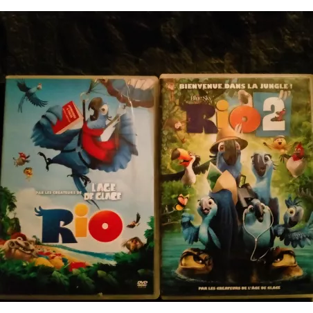 Rio Pack 2 Films DVD Animation